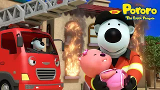 🔴The Brave Firefighters - Poby | Job & Occupation Song for Kids | Sing Along with Pororo!