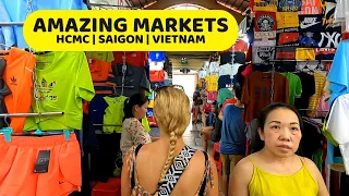 🇻🇳 MARKET SHOPPING IN SAIGON!! Is Ben Thanh the best?? Ho Chi Minh City | HCMC | Vietnam