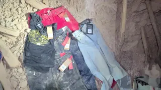 Finding $800 Jeans And A Flag 200 Feet Deep In Abandoned Gold Mine