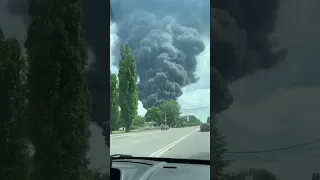 Воронежская область 24.06.2023. Вагнер в действии