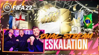 FIFA 22: XXL DUAL Pack Opening mit GamerBrother 😱🔥 Heute kommt die ICON !!