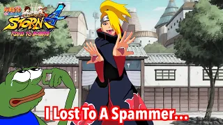 Player SPAMS Deidara To Win Naruto Storm 4 Ranked Match…