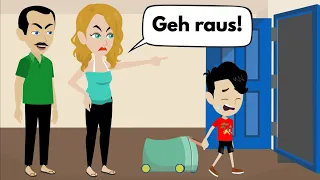 Learn German | A mother kicks out her son to please her boyfriend