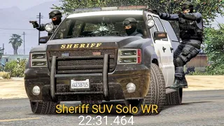 GTAV Gfred Sheriff SUV Solo WR 🏁 22:31.464