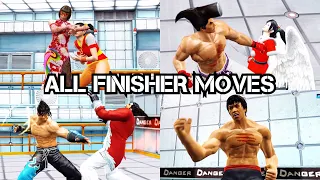 Tekken Tag Tournament 2 - All Finisher Moves (Complete Edition)
