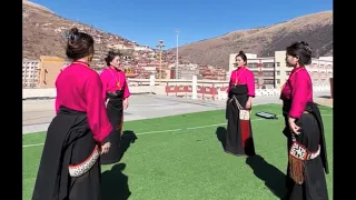 Tibetan new gorshey steps..