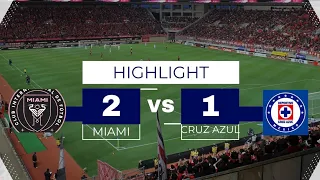 Highlights:cruz vs inter miami cf।july21.2023( Lionel Messi 's inter miami Debut।