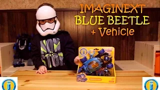 Imaginext Exclusive Blue Beetle & Vehicle Justice League!!!