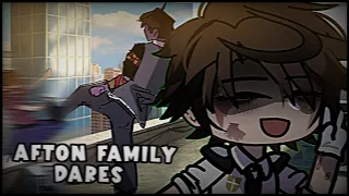 Afton family dares // FnaF // Gachaclub //