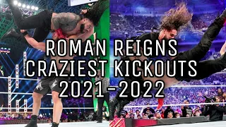 Roman Reigns Craziest Kickouts 2021-2022
