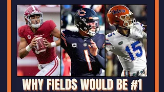 Chicago Bears' Justin Fields Would Be QB #1 In This NFL Draft Class