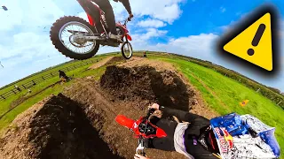 WE MADE HUGE PIT BIKE TRACK UPGRADES!!