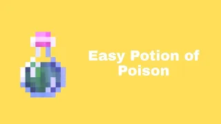 How to make Poison Potions for Minecraft #Shorts