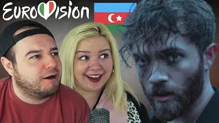 Nadir Rustamli - Fade To Black - Azerbaijan - Eurovision 2022 | AMERICAN COUPLE REACTION