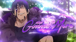 Step on UP X Gimme More | JJK "Toji Zenin😎" [EDIT/AMV] Alight Motion AMZ 📱