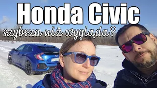 Honda Civic – druga randka – Ania i Marek Jadą