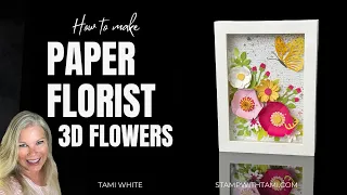 🌸 DIY 3D Paper Flowers & Shadowbox Framed Decor Tutorial