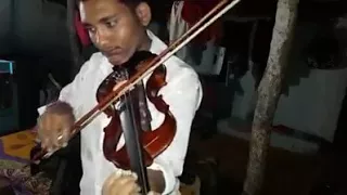 Mere rashke qamar violin instrument by yashwant rao