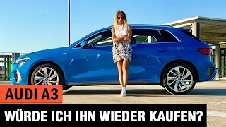 Audi A3 (2020)💙 Würde ich ihn wieder kaufen? Fahrbericht | Review | Test | Night Drive | Optik | POV