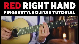 Peaky Blinders - Red Right Hand - Link for TAB - Fingerstyle Guitar Tutorial