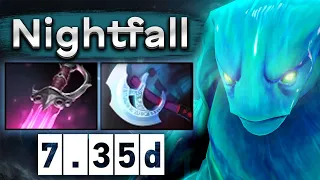 Новый патч уже завтра (вроде бы). Найтфол на Морфе - Nightfall Morphling 7.35 DOTA 2