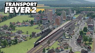 Transport Fever 2 - Эпоха Дизеля - Высокие Технологии / 6й Сезон #7 [4K]