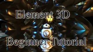 Element 3D Begginer Animation Tutorial