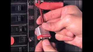 Master Lock 7C5RED Circuit Breaker Padlock