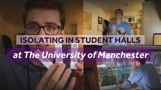 Self-isolation in student accommodation at The University of Manchester: Aidan's experience