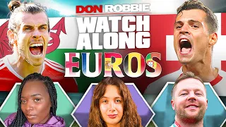 Wales vs Switzerland | Euro 2020 Watch Along LIVE | Ft Sophie, Pippa & AGT