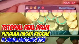 TUTORIAL | CARA BERMAIN REAL DRUM PUKULAN VERSI REGGAE