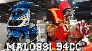 ZIP MALOSSI e POLINI 100cc a |EICMA 2021|🚀🔥