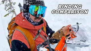 On-Snow Splitboard Binding Comparison | Pin vs Lock