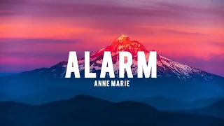 Alarm - Anne Marie Lyrics Music Video.