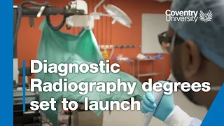 Diagnostic radiography degrees to launch in a bid to tackle the UK's shortage of radiographers.