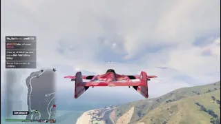 GTA Online: Lazer Griefer Tryhard Vs. Pyro Dogfight