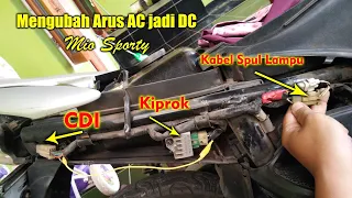 Cara Mengubah Arus AC Jadi DC Mio Sporty/Garnis