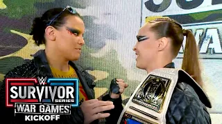 Rousey & Baszler will snap Shotzi's ankle: Survivor Series: WarGames Kickoff (WWE Network Exclusive)