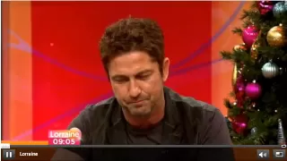 Gerard Butler on Lorraine talks about Playing for Keeps