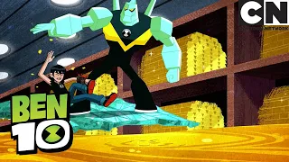 Ben 10 Breaks The Bank | Ben 10 | Cartoon Network