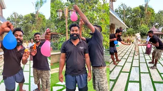 Water Balloon Challenge | വാട്ടർ ബലൂണ് ചലഞ്ജ് | M4 TECH | #SHORTS