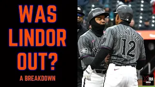 Was Lindor Out of the Baseline? | BREAKDOWN