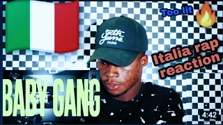 Italia 🇮🇹 rap reaction ft baby gang" cella 2(video) ||🔥 one of the best.