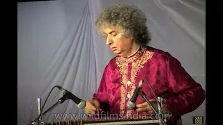 Pandit Shiv Kumar Sharma playing Santoor