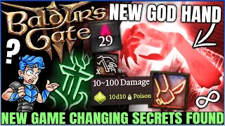 Baldur's Gate 3 - NEW PERMANENT IMMORTAL BUFF, INFINITE SORCERY POINTS, DIP TRICK - 19 New Secrets!