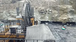 Highwall Miner working in Coal mine