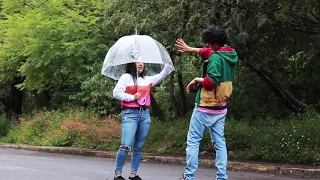 Sesión de fotos en lluvia - Nublado