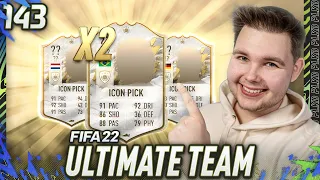 ZROBIŁEM DWA PICKI Z IKONĄ!! - FIFA 22 Ultimate Team [#143]