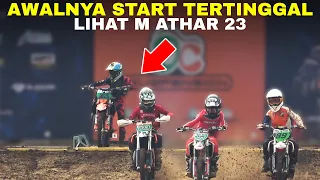 Only M ATHAR 23 dared to overtake 16 racers