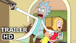 RICK AND MORTY Season 5 Official Trailer (New, 2021) Animated TV Series HD